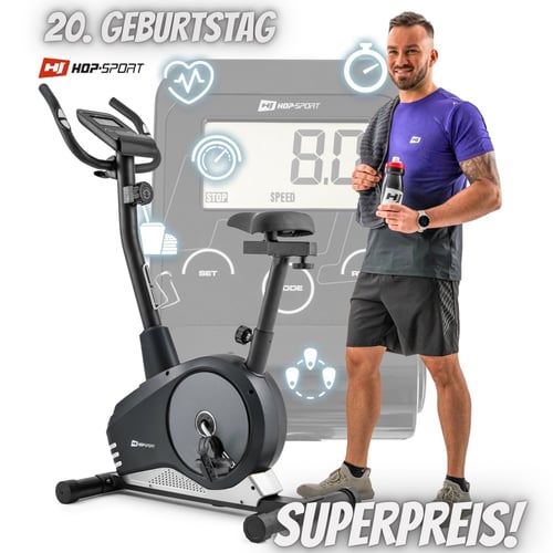 Rower magnetyczny HS-2080 Spark Black/Silver/Gray