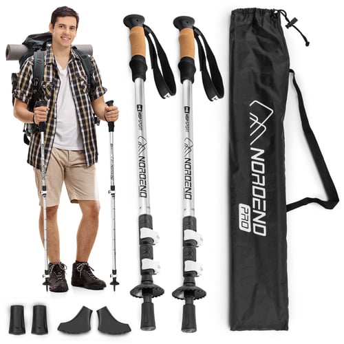 Kije trekkingowe HS-P145TP Nordend Pro Czarne