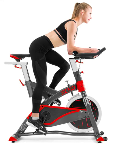 Rower spiningowy HS-055IC Echo z wolnym biegiem